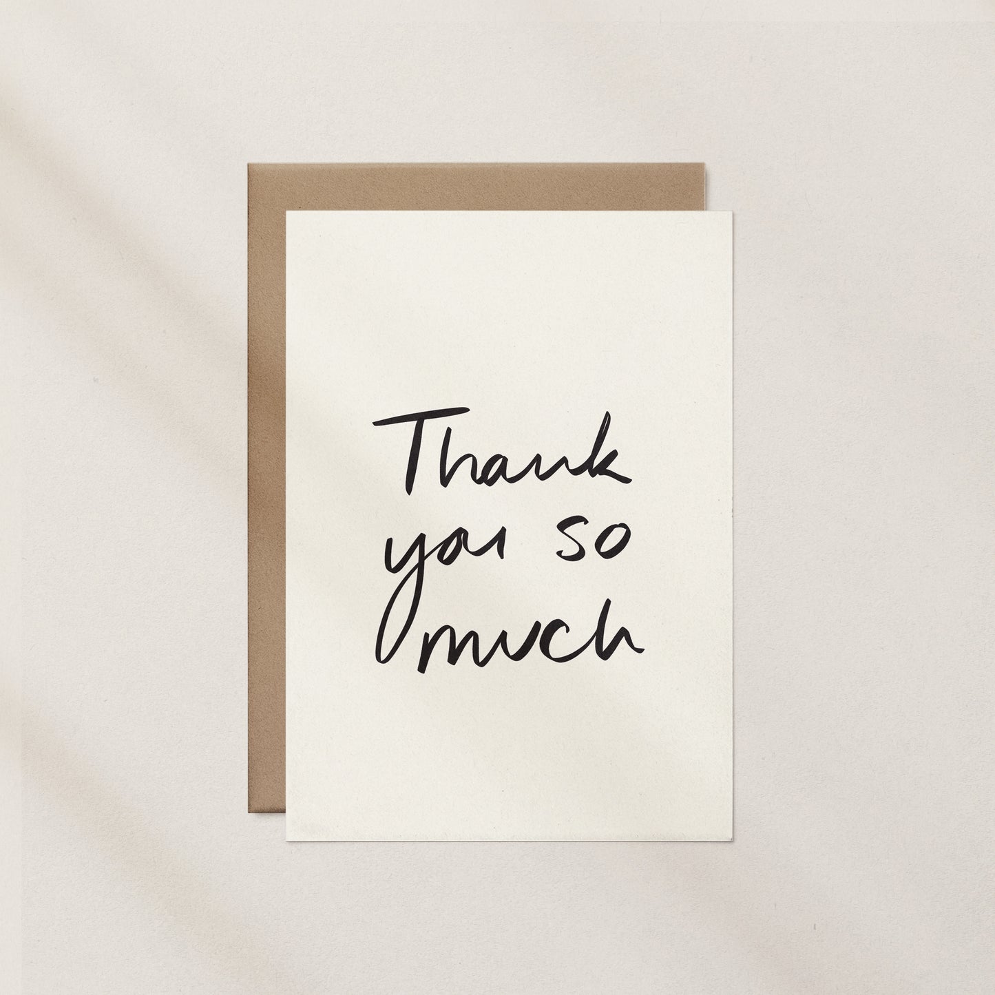 Thank You So Much Card
