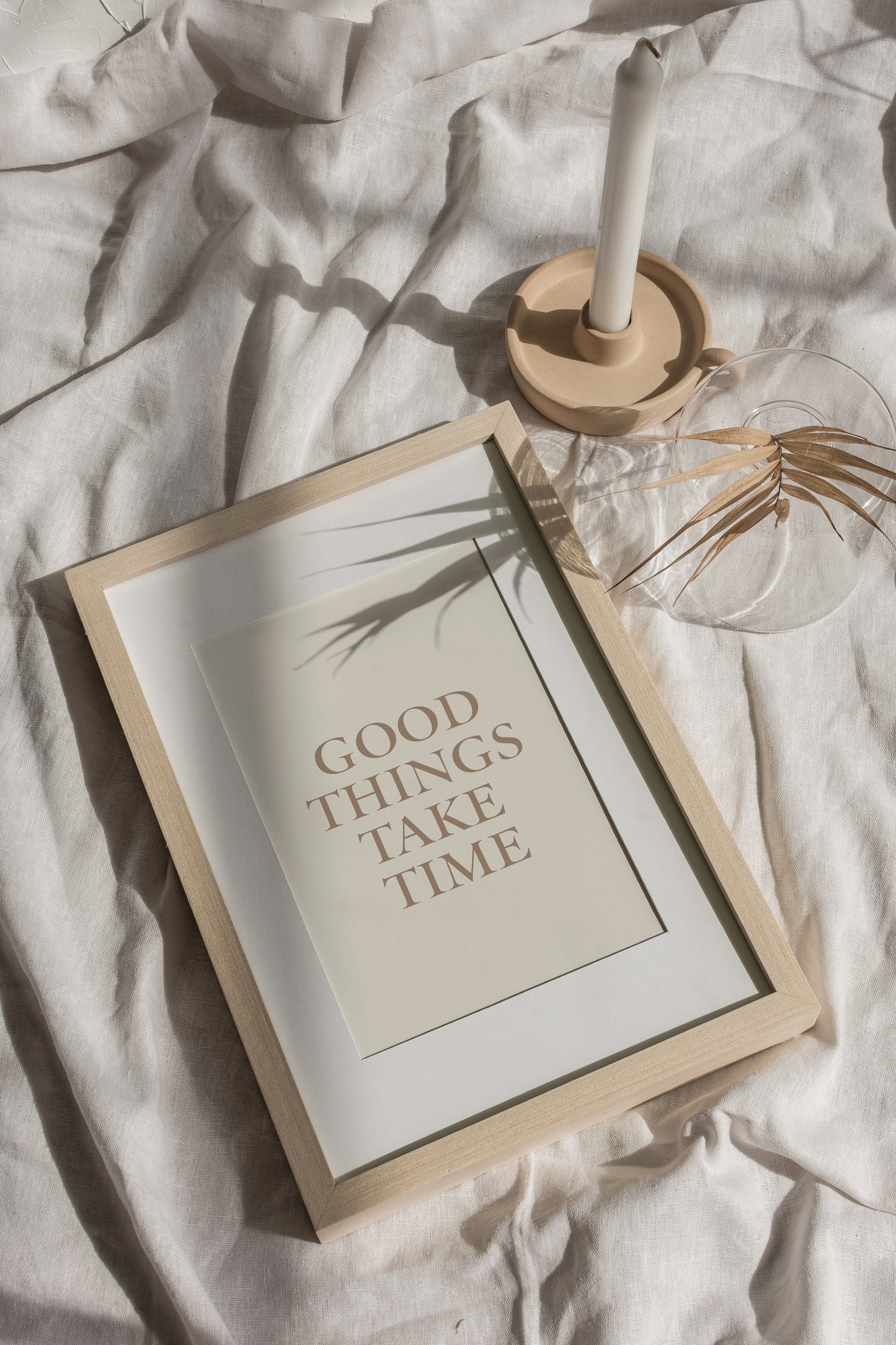 Good Things Take Time