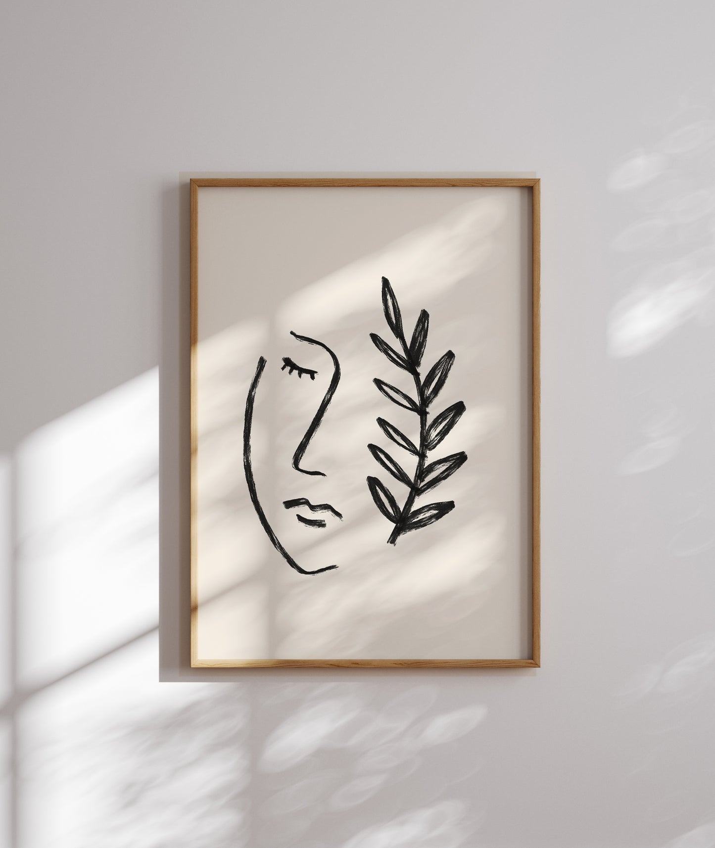 Face and Leaf